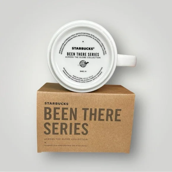 Hola! MEXICO Starbucks Green Collectible Souvenir 14oz Coffee Mug Cup New - Picture 6 of 12